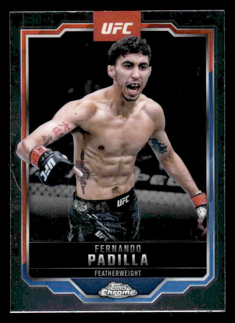 2025 Topps Chrome UFC #47 Fernando Padilla