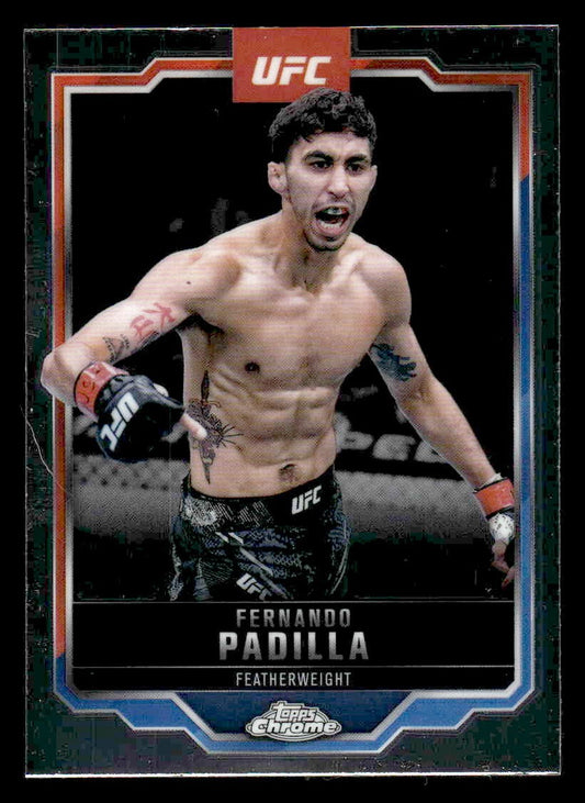 2025 Topps Chrome UFC #47 Fernando Padilla