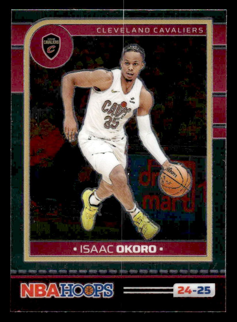2024-25 Hoops #206 Isaac Okoro Premium