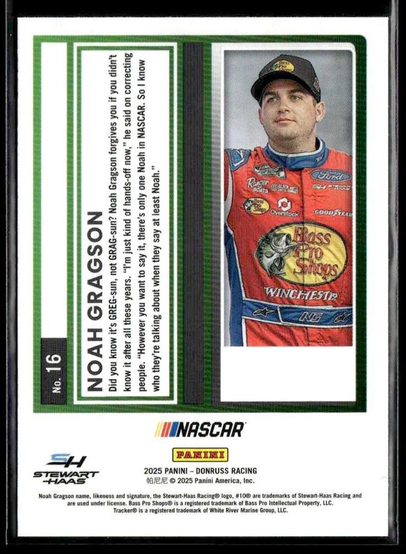2025 Donruss #16 Noah Gragson