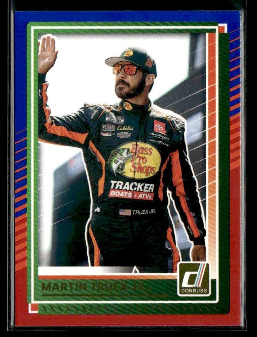 2025 Donruss #61 Martin Truex Jr. Red and Blue