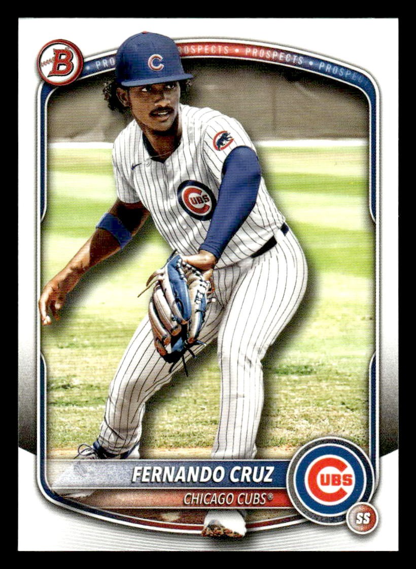2025 Bowman #BP-110 Fernando Cruz Prospects