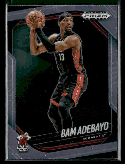 2024-25 Panini Prizm Black #50 Bam Adebayo