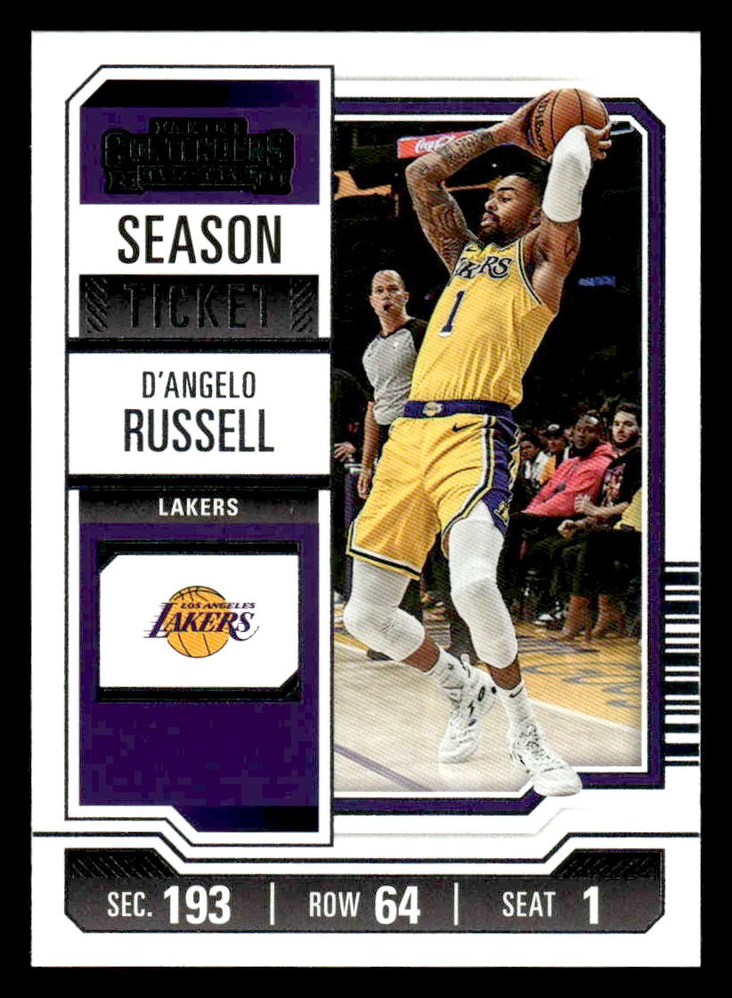 2023-24 Panini Contenders #63 D'Angelo Russell