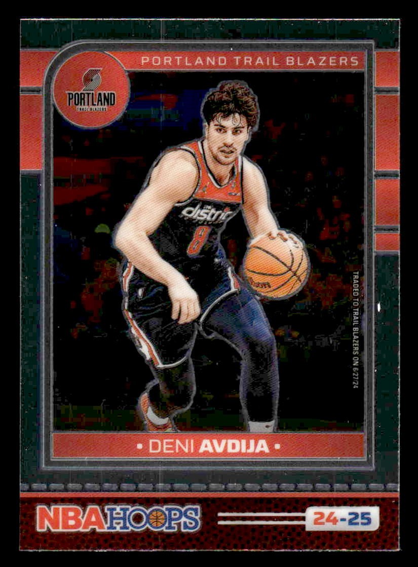 2024-25 Hoops #183 Deni Avdija Premium