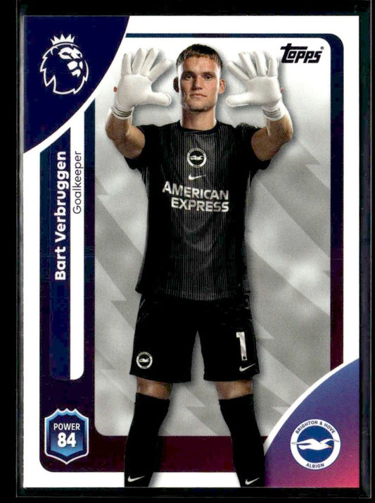 2025-26 Topps Premier League #74 Bart Verbruggen