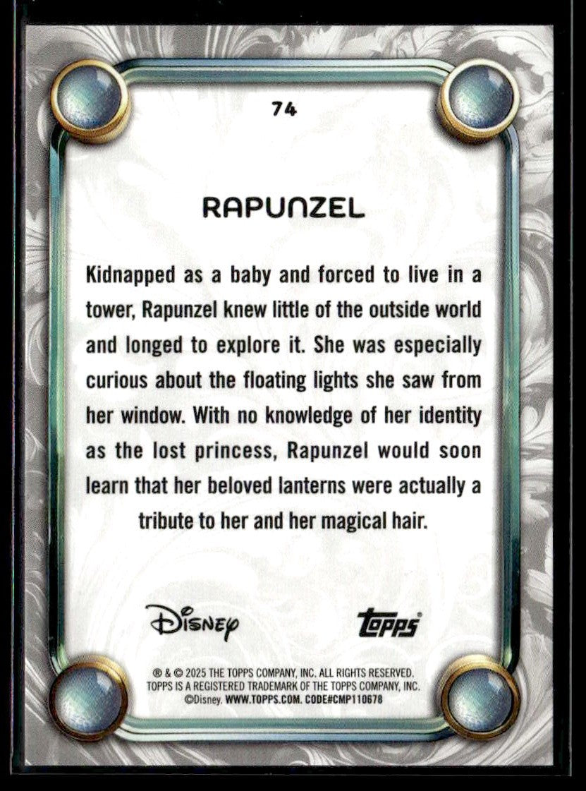 2025 Topps Disney Wonder #74 Rapunzel