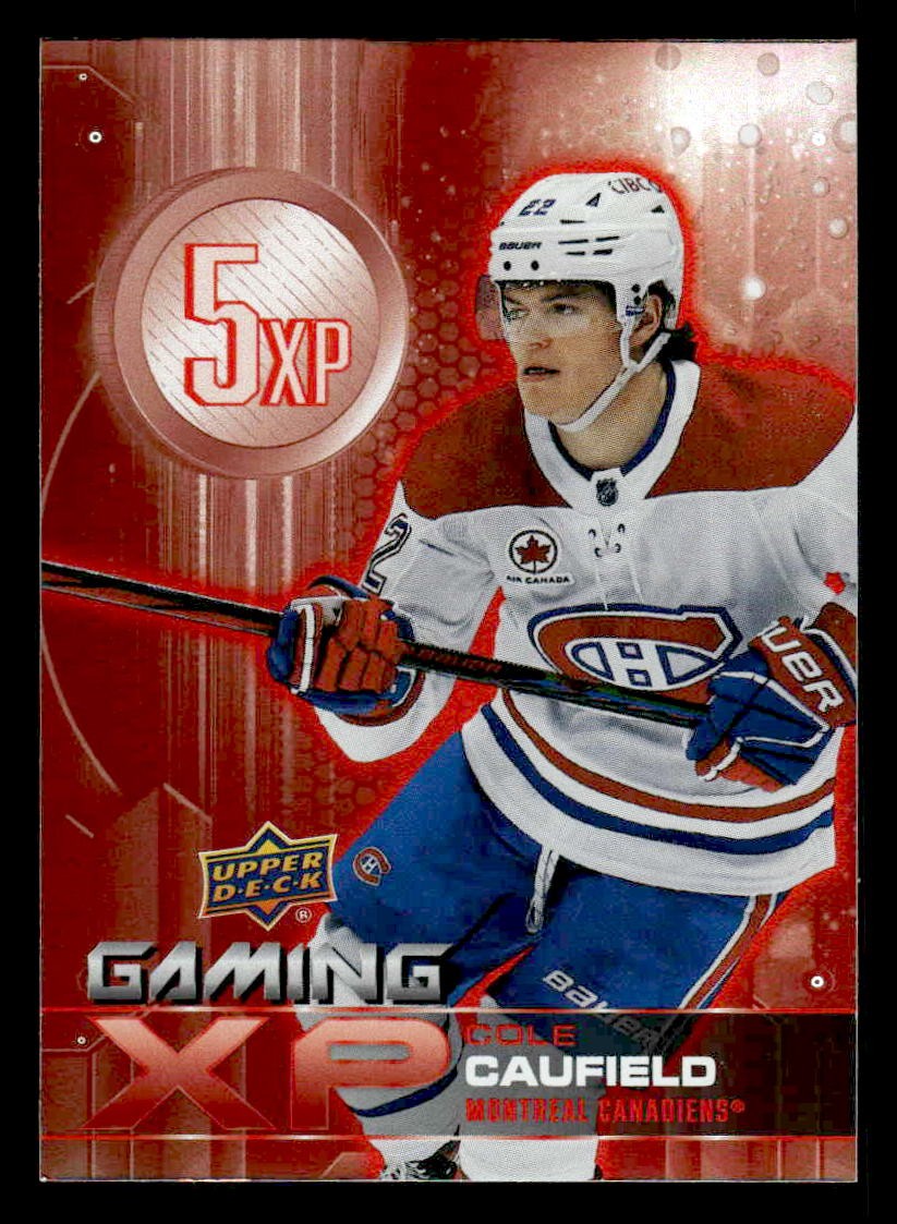 2024-25 Upper Deck #GXP-24 Cole Caufield Gaming XP