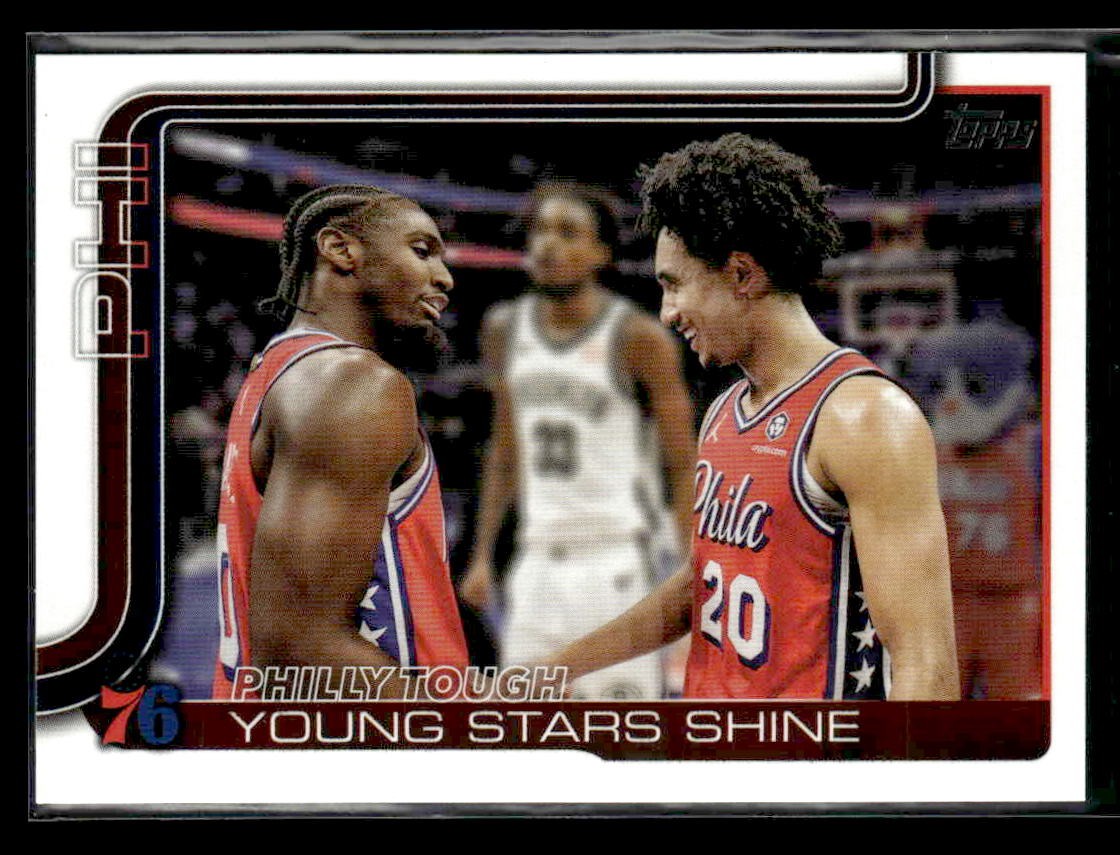 2025-26 Topps #275 Philly Tough: Young Stars Shine