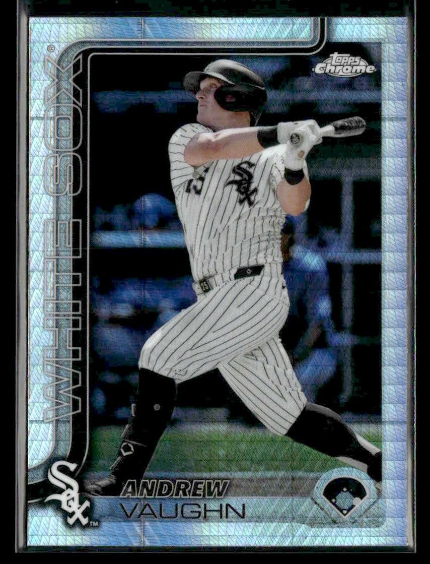 2025 Topps Chrome #235 Andrew Vaughn Prism Refractors