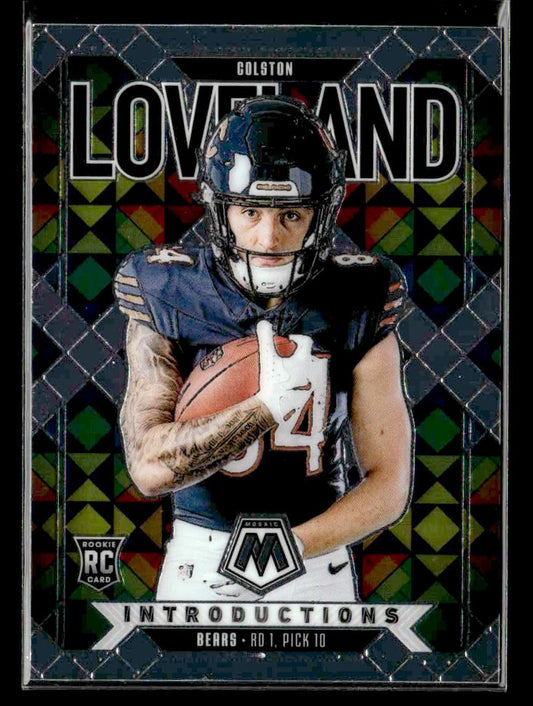 2025 Panini Mosaic #5 Colston Loveland Introductions