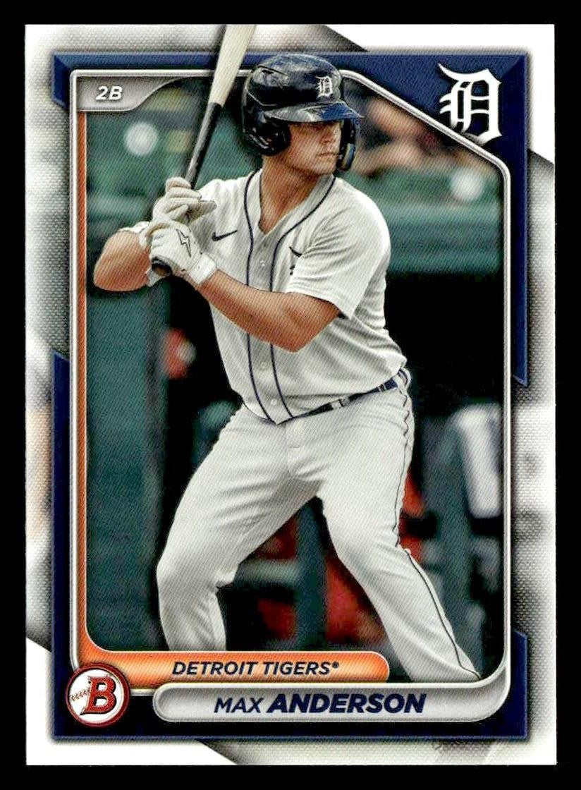 2024 Bowman #BP-128 Max Anderson Prospects