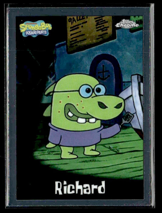 2025 Topps Chrome SpongeBob SquarePants 25th Anniversary #174 Richard