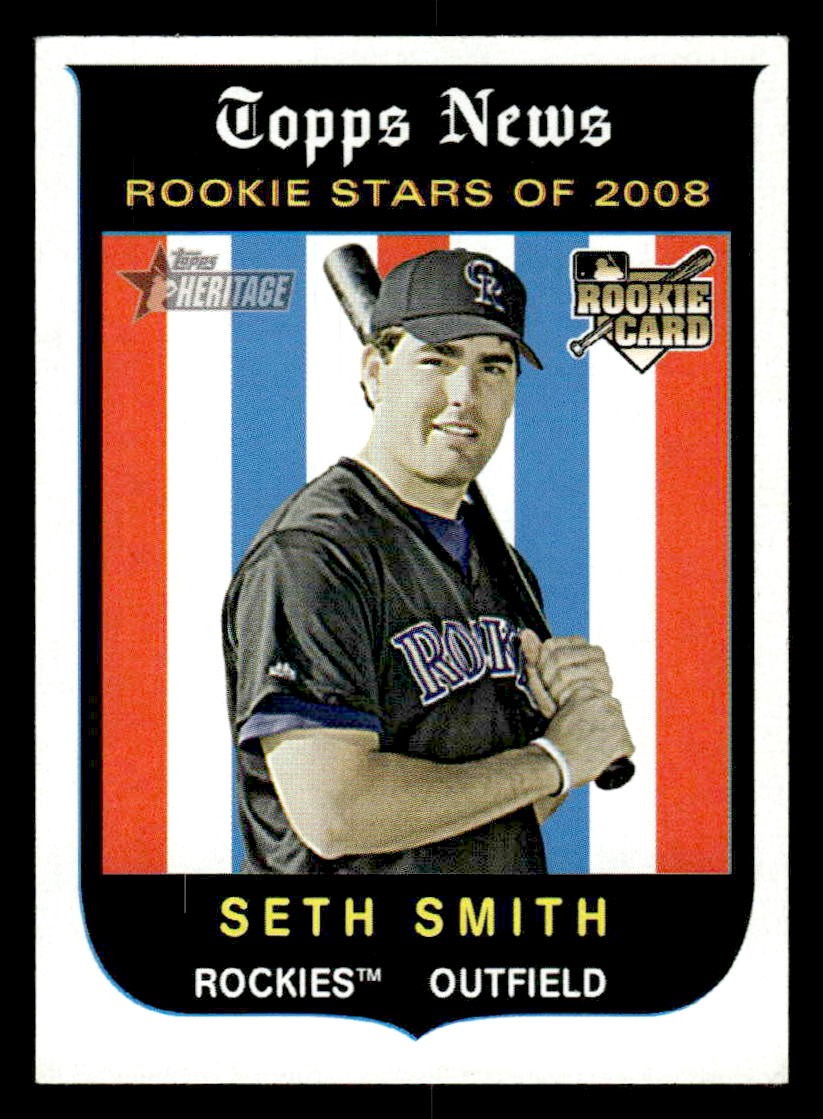 2008 Topps Heritage #141 Seth Smith