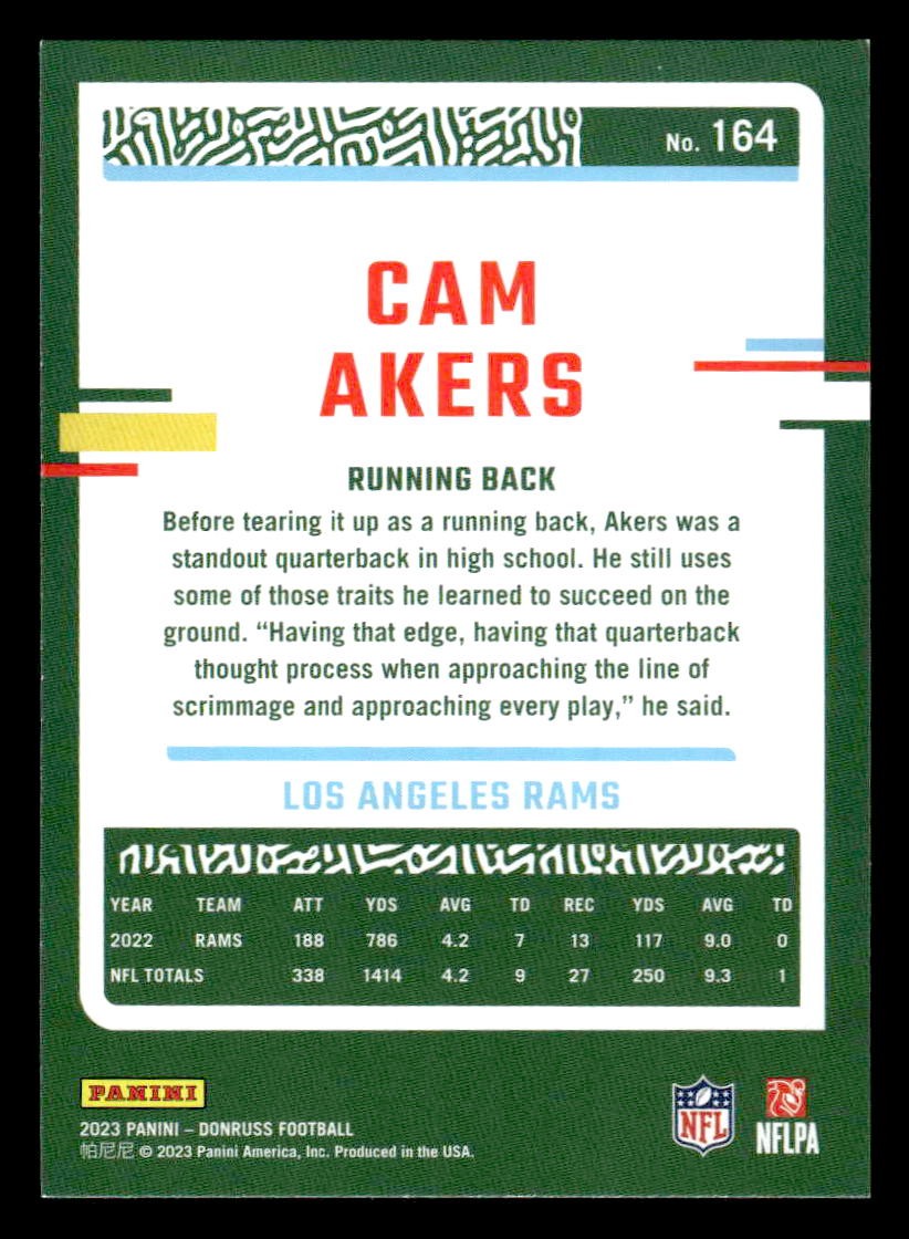 2023 Donruss #164 Cam Akers