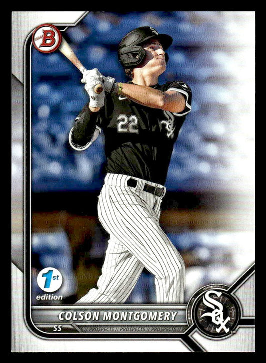 2022 Bowman Draft 1st Edition #BD-54 Colson Montgomery