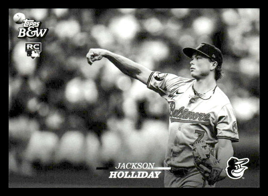 2024 Topps Black & White #71 Jackson Holliday