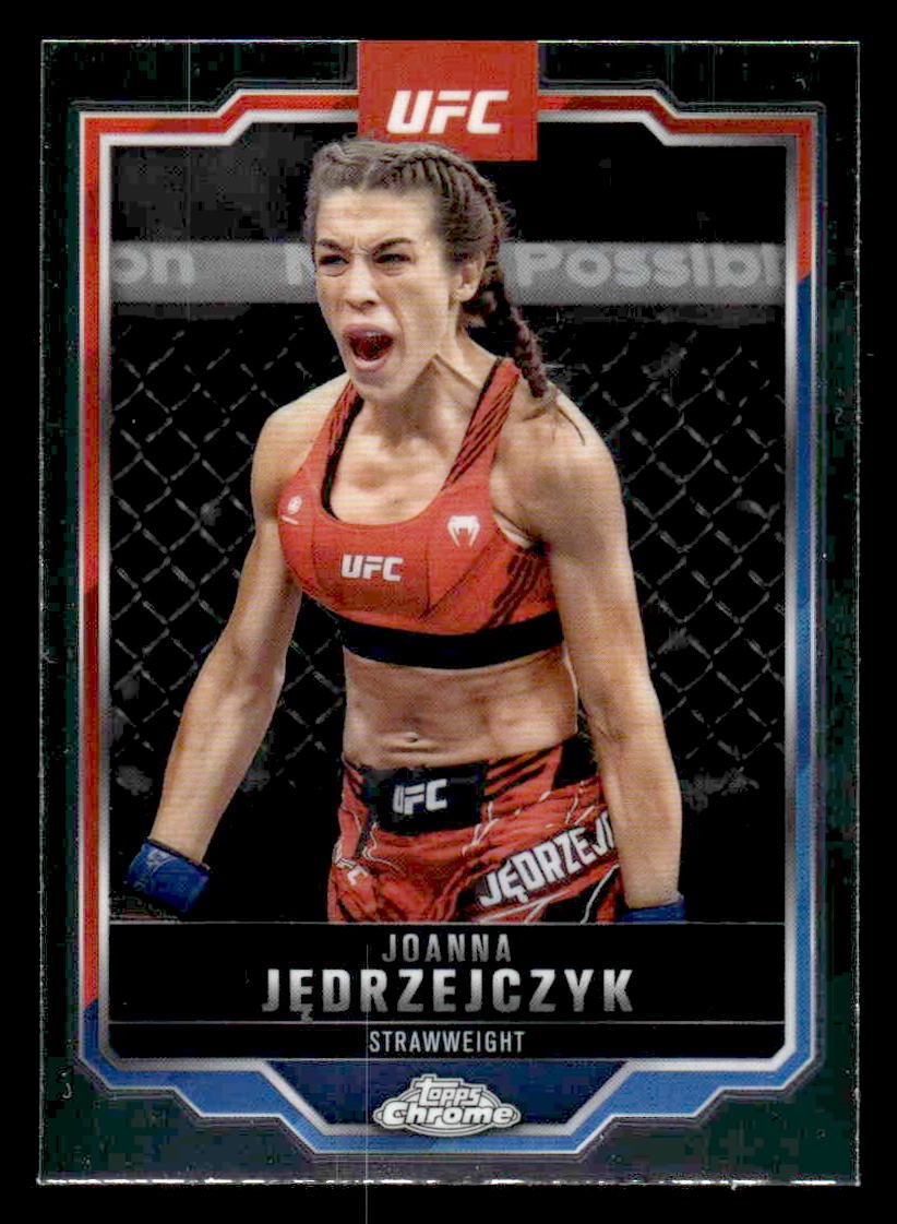 2025 Topps Chrome UFC #34 Joanna Jędrzejczyk