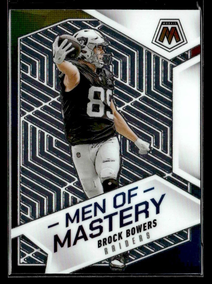 2025 Panini Mosaic #6 Brock Bowers Men of Mastery