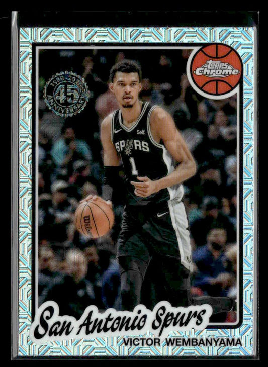 2025-26 Topps #TC-VW Victor Wembanyama 1980-81 Topps Chrome Basketball