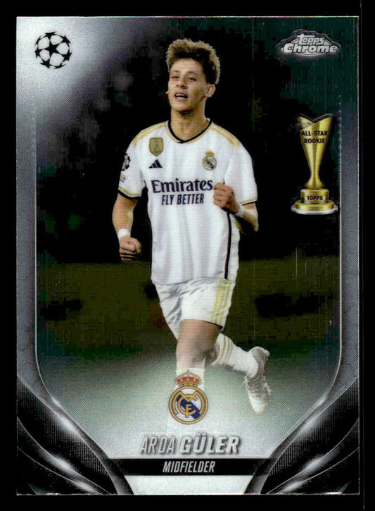 2023-24 Topps Chrome UEFA Club Competitions #152 Arda Güler