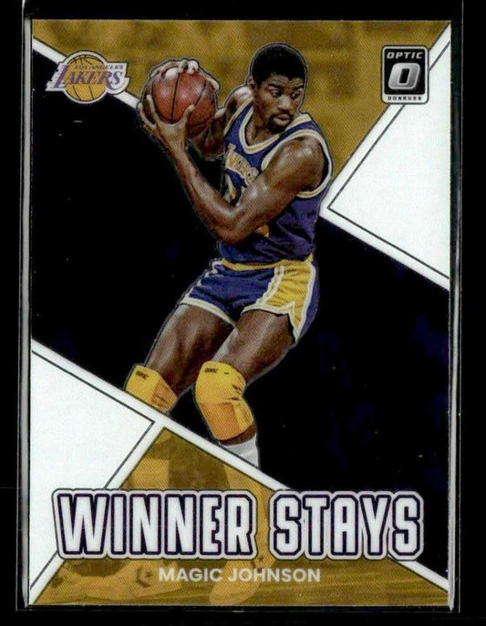 2022-23 Donruss Optic #19 Magic Johnson Winner Stays