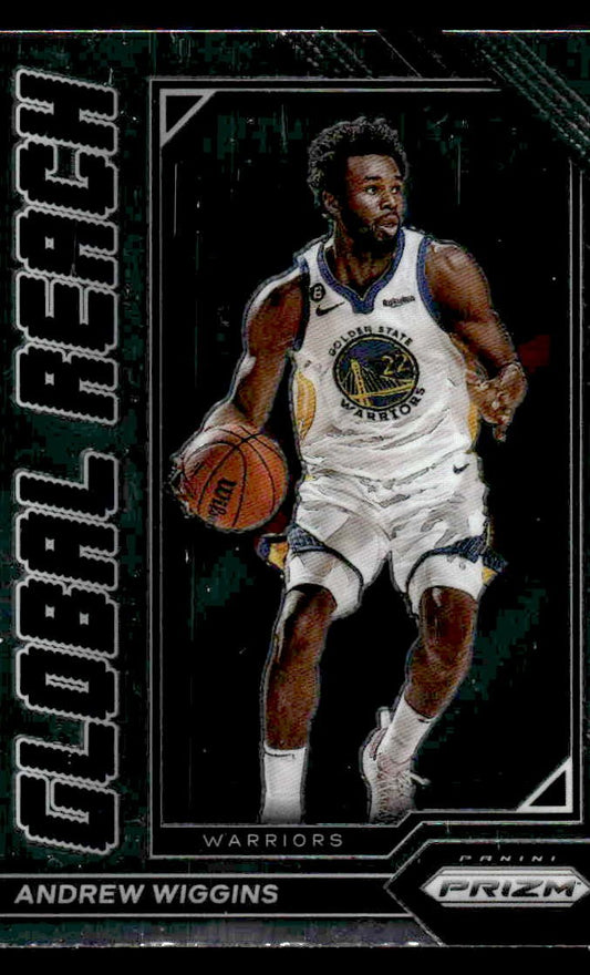 2022-23 Panini Prizm #5 Andrew Wiggins Global Reach