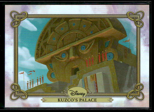 2025 Topps Disney Wonder #C-13 Kuzco's Palace Castles, Cottages, and Casas