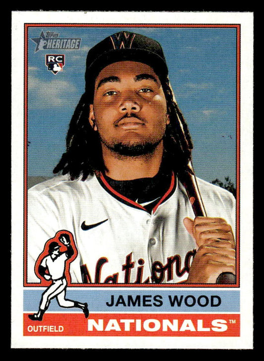 2025 Topps Heritage #231 James Wood