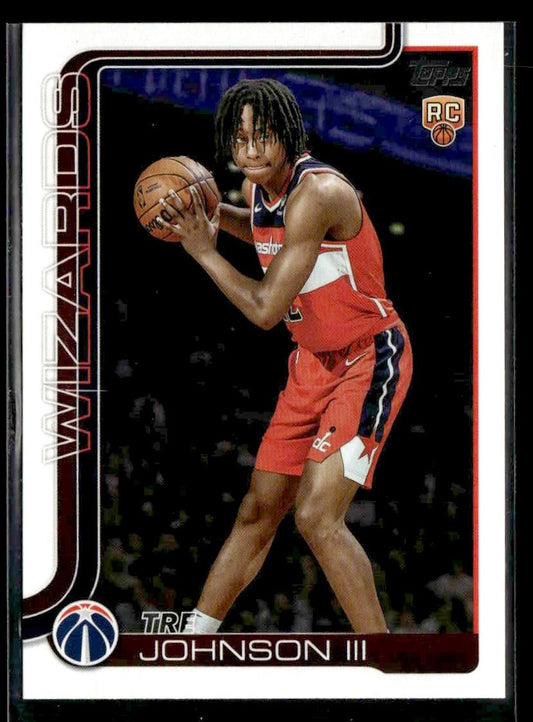 2025-26 Topps #206 Tre Johnson III