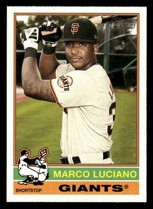 2025 Topps Heritage #23 Marco Luciano