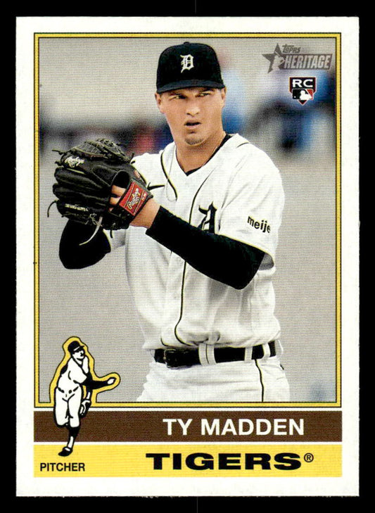 2025 Topps Heritage #162 Ty Madden