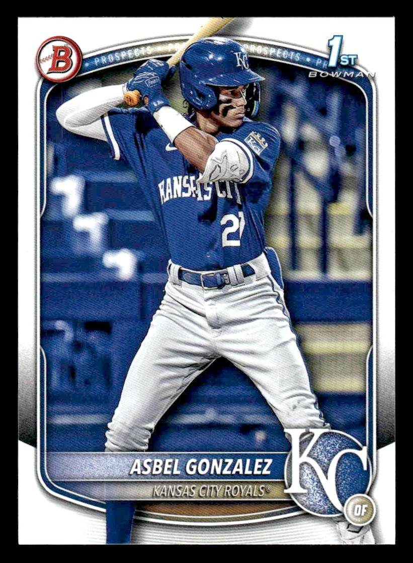 2025 Bowman #BP-4 Asbel Gonzalez Prospects