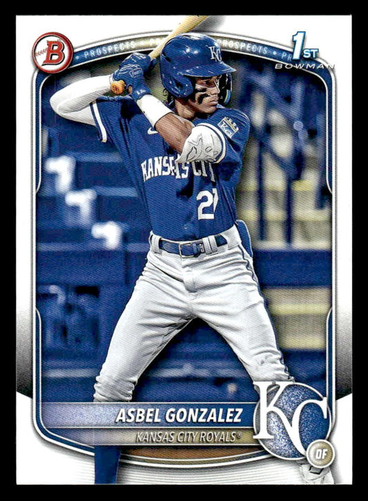 2025 Bowman #BP-4 Asbel Gonzalez Prospects