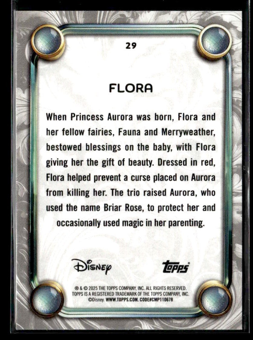 2025 Topps Disney Wonder #29 Flora
