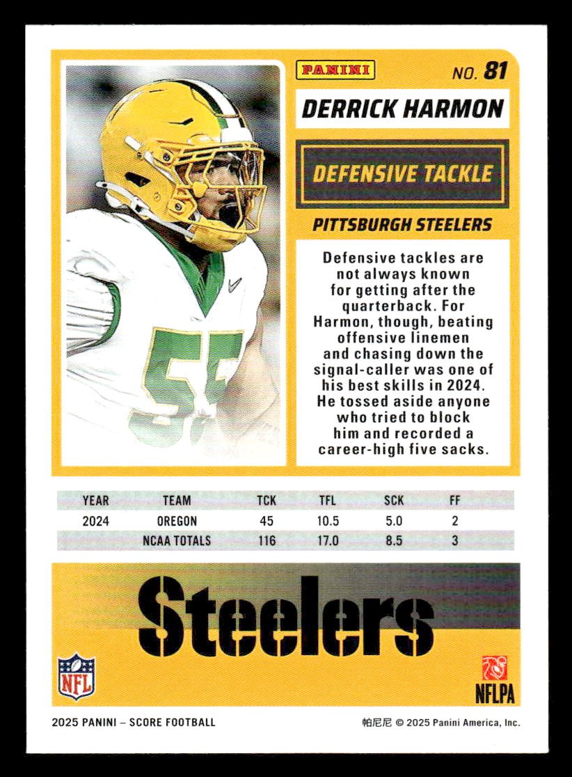 2025 Score-A-Treat #81 Derrick Harmon