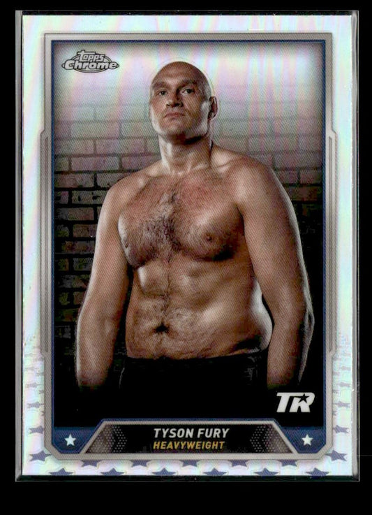 2024 Topps Chrome #2 Tyson Fury Refractor