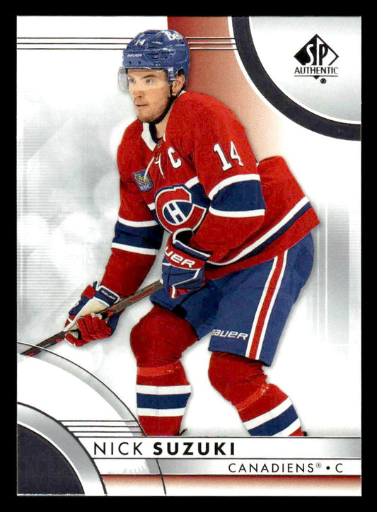 2023-24 SP Authentic #28 Nick Suzuki