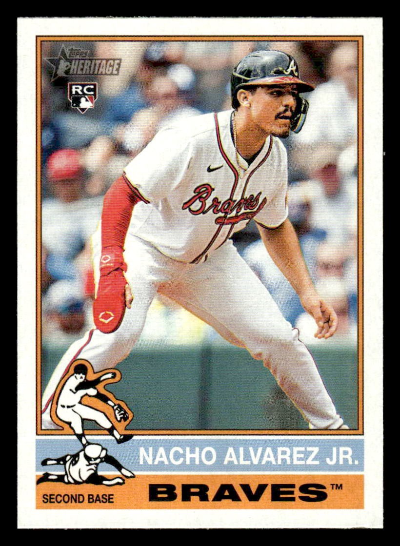 2025 Topps Heritage #145 Nacho Alvarez Jr.