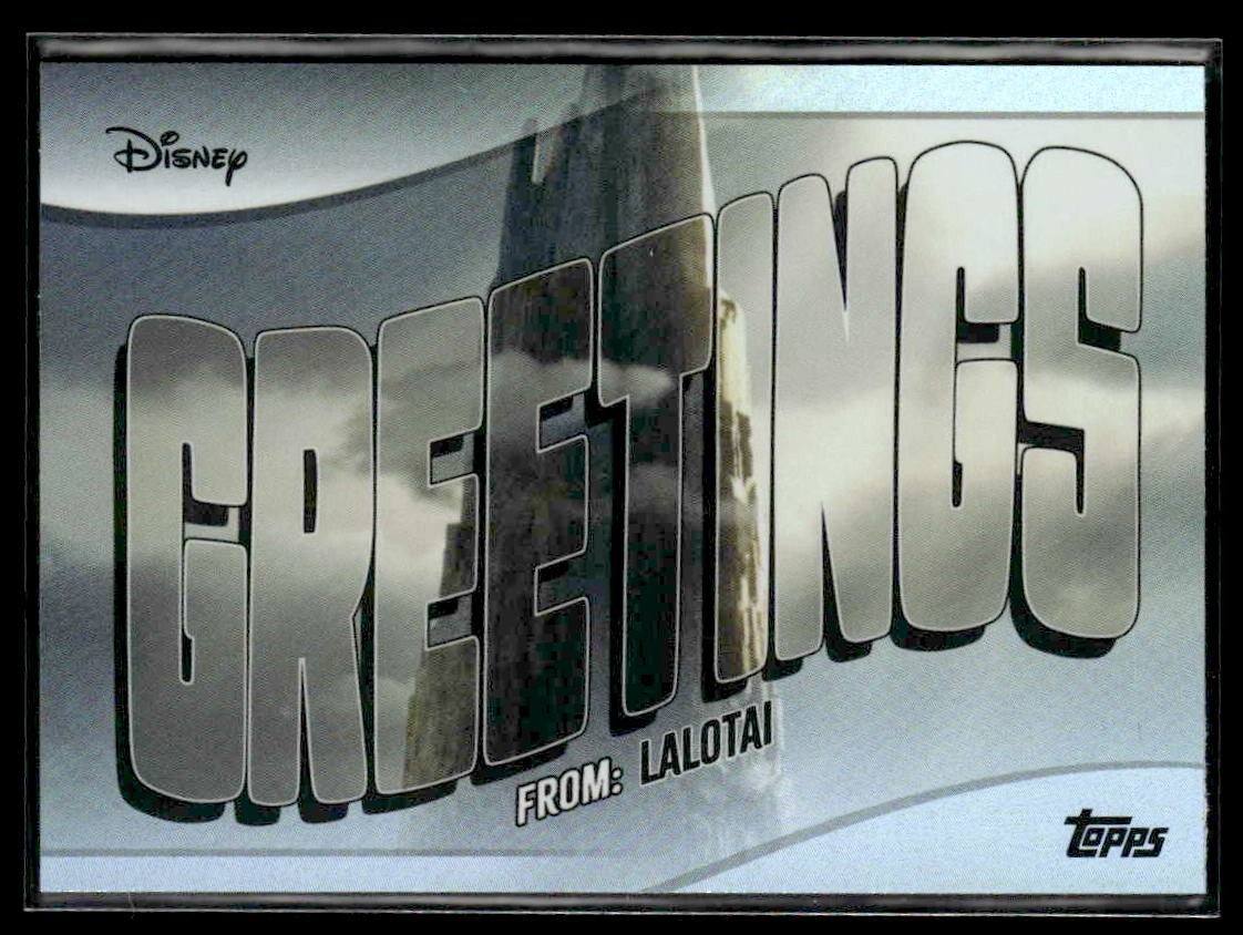 2025 Topps Disney Wonder #GF-11 Lalotai Greetings From