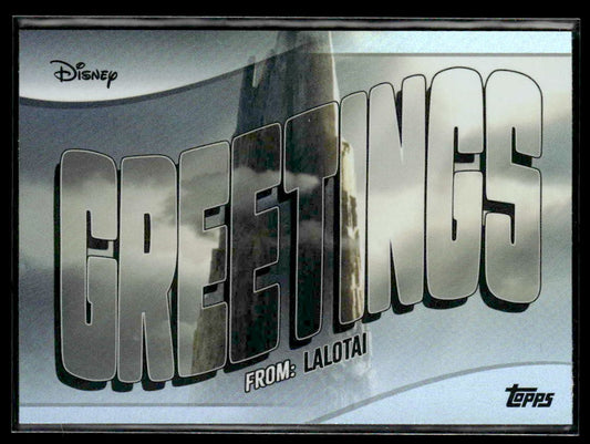 2025 Topps Disney Wonder #GF-11 Lalotai Greetings From
