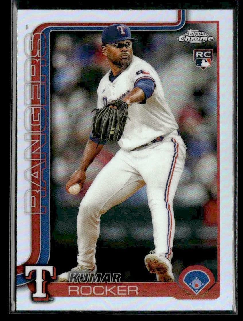 2025 Topps Chrome #73 Kumar Rocker Refractors