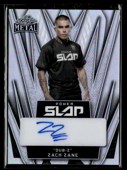 2025 Leaf Metal #BA-ZZ1 Zach Zane Autographs #25/49
