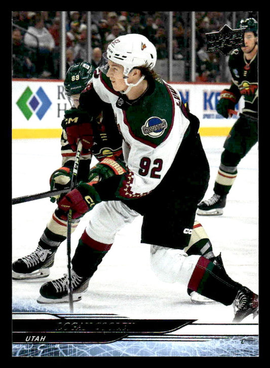 2024-25 Upper Deck #419 Logan Cooley