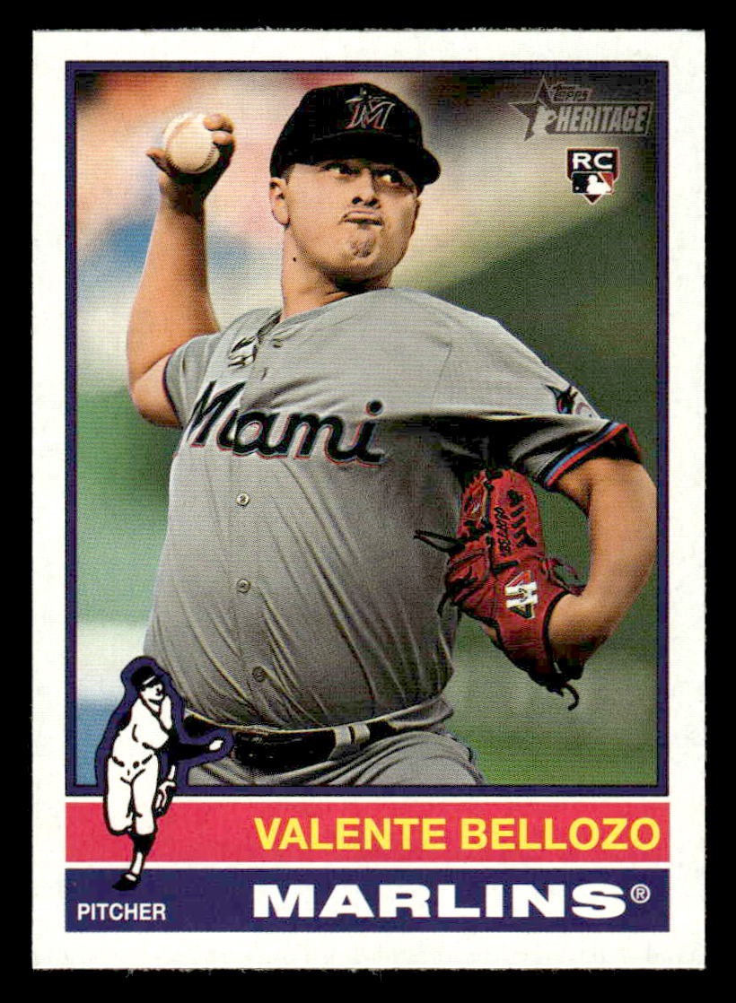 2025 Topps Heritage #216 Valente Bellozo