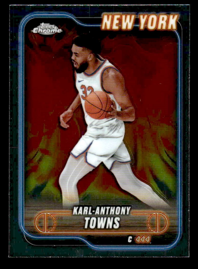 2024-25 Topps Chrome #52 Karl-Anthony Towns