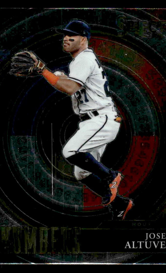 2022 Panini Select #SN5 Jose Altuve Select Numbers