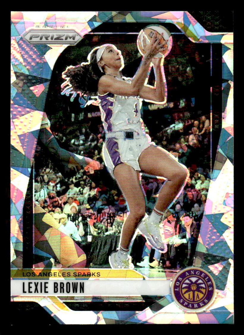 2024 Panini Prizm WNBA #110 Lexie Brown Ice Prizms