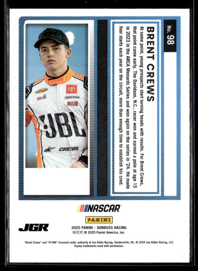 2025 Donruss #98 Brent Crews