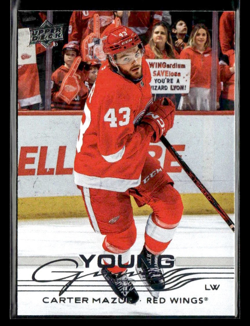 2025-26 Upper Deck #204 Carter Mazur